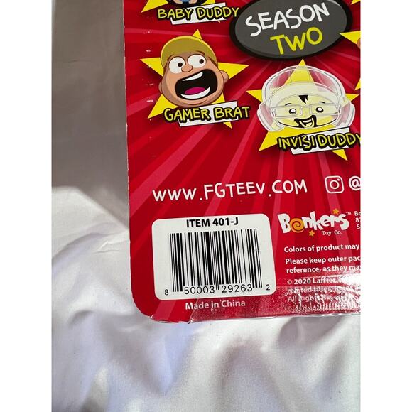 FGTEEV Raptain Hook The Big Fig Season 2 TWO 2020 NEW Bonkers Hunter Products - Picture 7 of 10